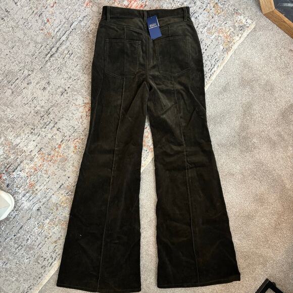 Ralph Lauren 10 Wale Cotton Cord Flare Pants - Picture 5 of 6